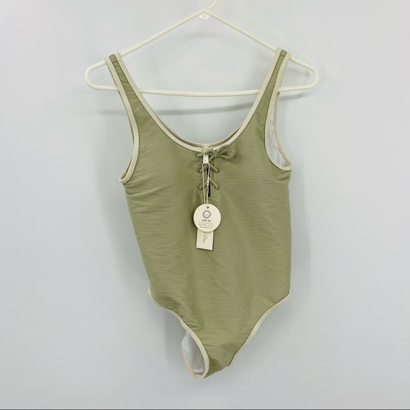 Rylee + Cru Other - NEW Rylee + Cru Sage One Piece Swimsuit